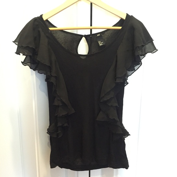 Black H&M blouse