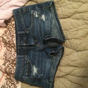 American eagle jean shorts