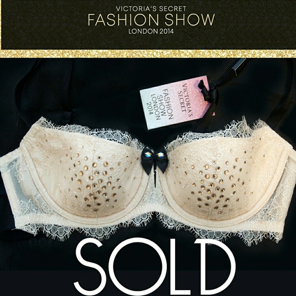 SOLD - NEW VS Rhinestone Bra