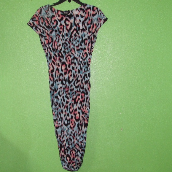 Cheetah pattern dress