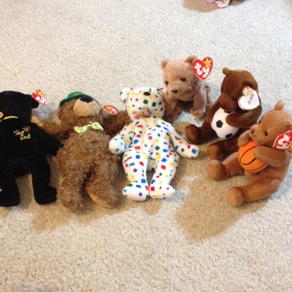 Bears Ty original beanie babies