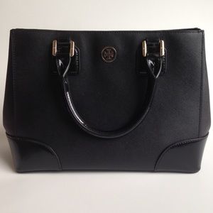 Tory Burch Robinson Mini Square Tote