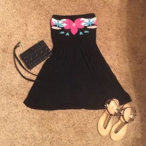 Black summer dress
