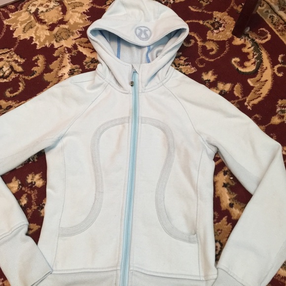 lululemon athletica Tops - Light blue Lululemon sweatshirt