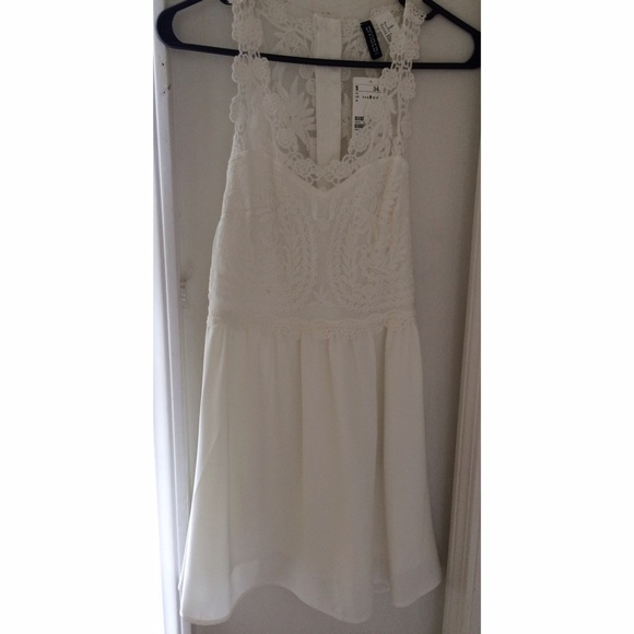 H&M white dress