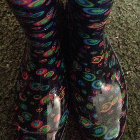 Polka dot Rain boots
