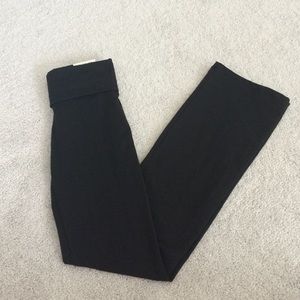 PINK Foldover Boot Yoga Pants