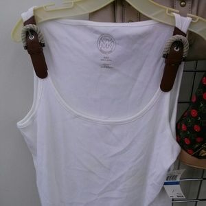 Michael kors white tank