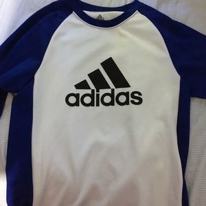 Men's Adidas baseball sleeve t shirt