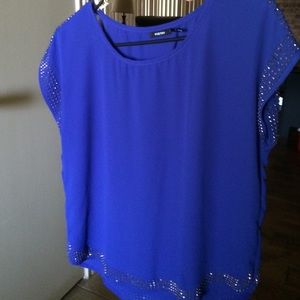 Sparkly blue nice shirt