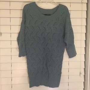 Teal long sweater
