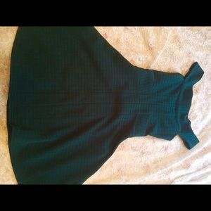 Asos dark green dress