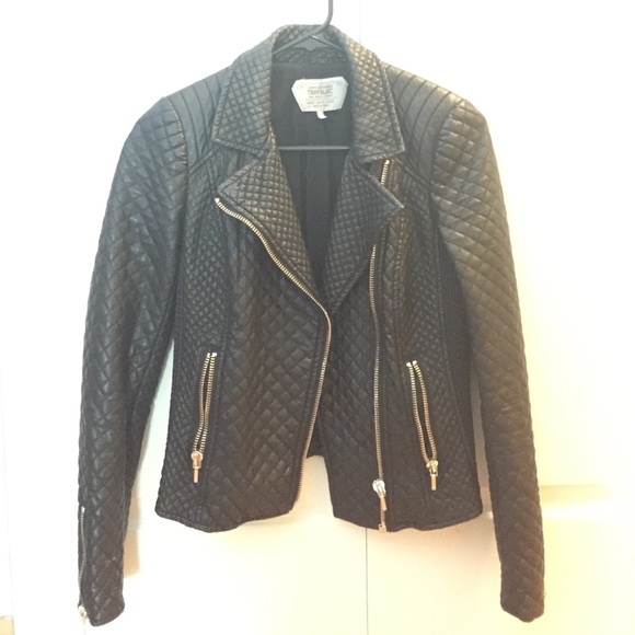 Zara TRF Leather Jacket