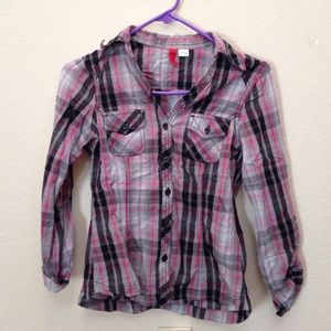 H&M plaid shirt