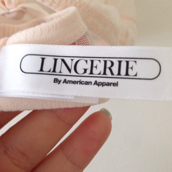 Sheer Pink Bra by American Apparel - Picture 3 of 3