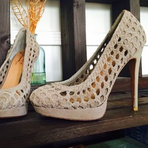 ‼️SOLD‼️MARK & JAMES Badgley Mischka sandal heels