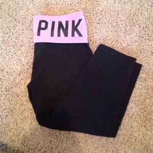 Victoria's Secret PINK Cropped Leggings