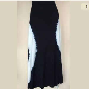 🚫SOLD🚫Tie Dye Rayon Spandex Knit Skirt.