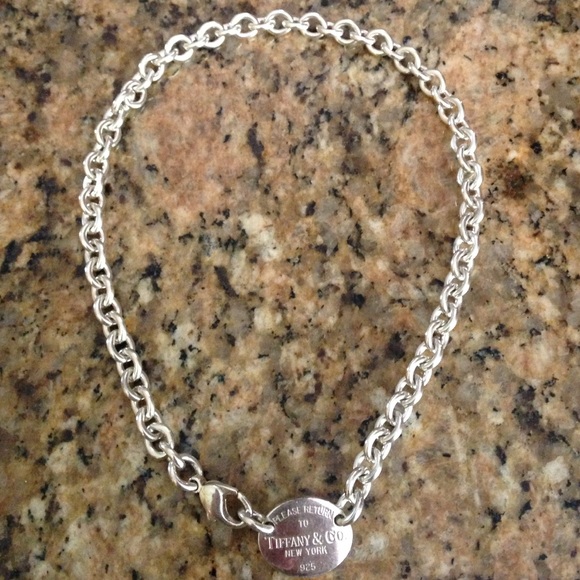 Authentic Return to Tiffany & Co tag necklace
