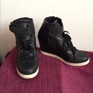 Candies sneaker wedges