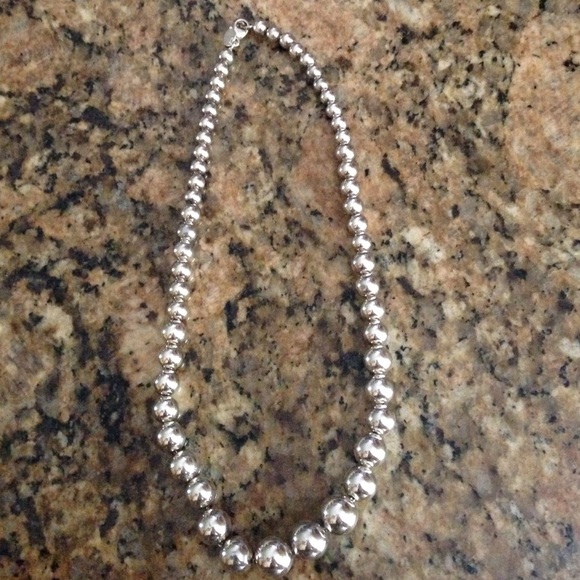 Tiffany & Co beads in sterling silver