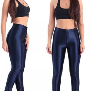 Navy Blue Disco Pants👖