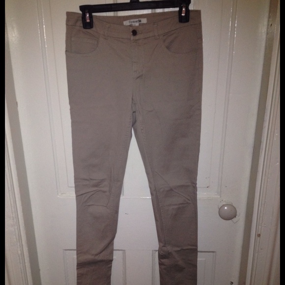 Khaki jeans size 26"