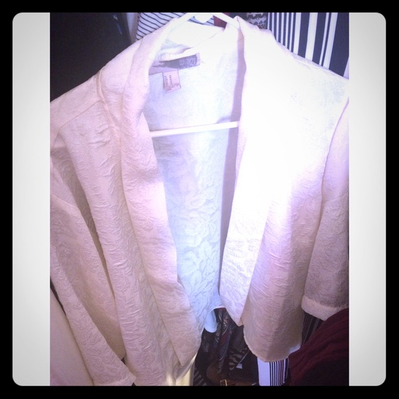 A white boho blazer - Picture 1 of 1