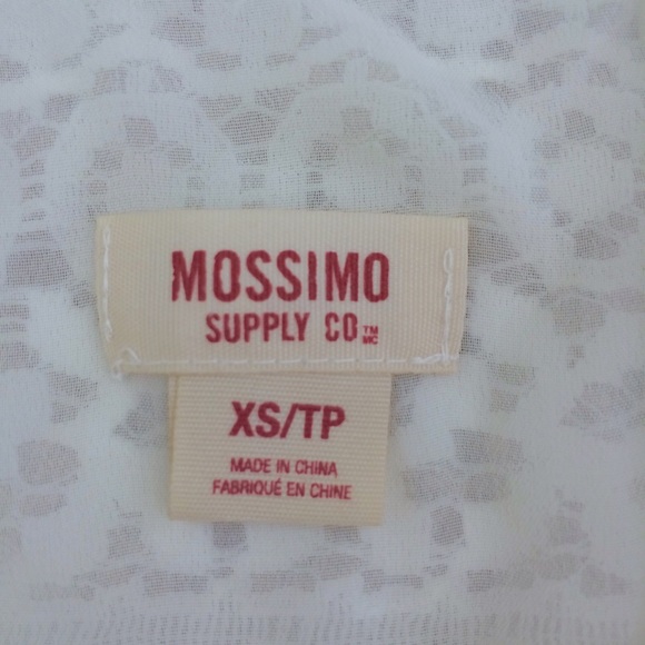 White Crochet Crop Top - Picture 2 of 2