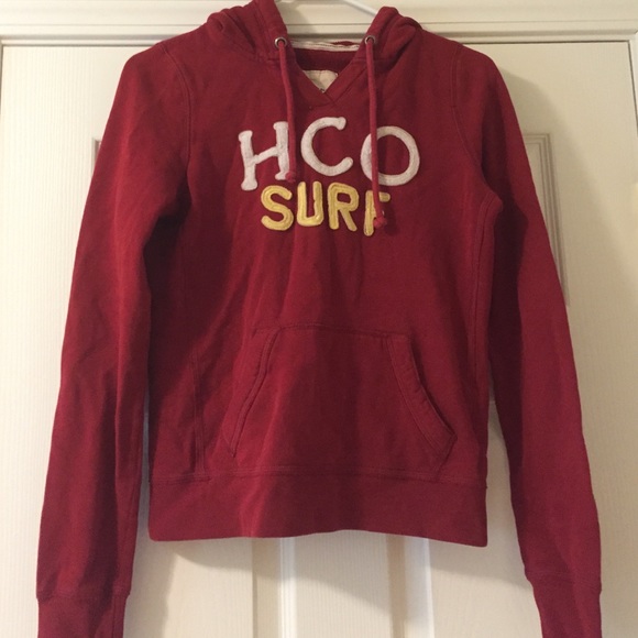 *ON HOLD* Red Hollister Hoodie!