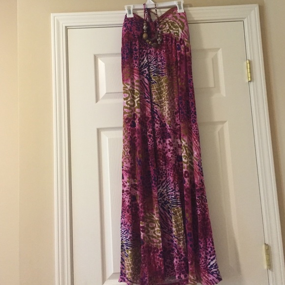 Animal Print Maxi Dress!