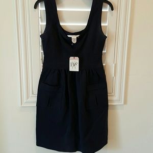 DvF Navy Tank Dress with pockets