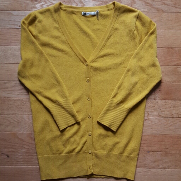 Charter School Cardigan in Honey
