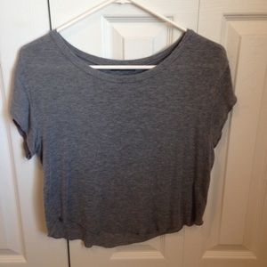 grey brandy Melville top