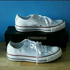 All white converse