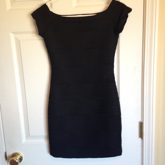 black dress