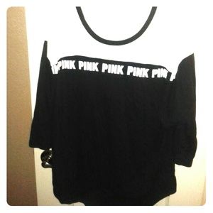 PINk 3/4 sleeve shirt