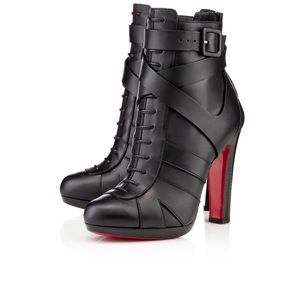 Christian Louboutin black ankle boots
