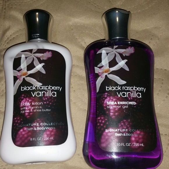 Bath and body shower gel and lotion