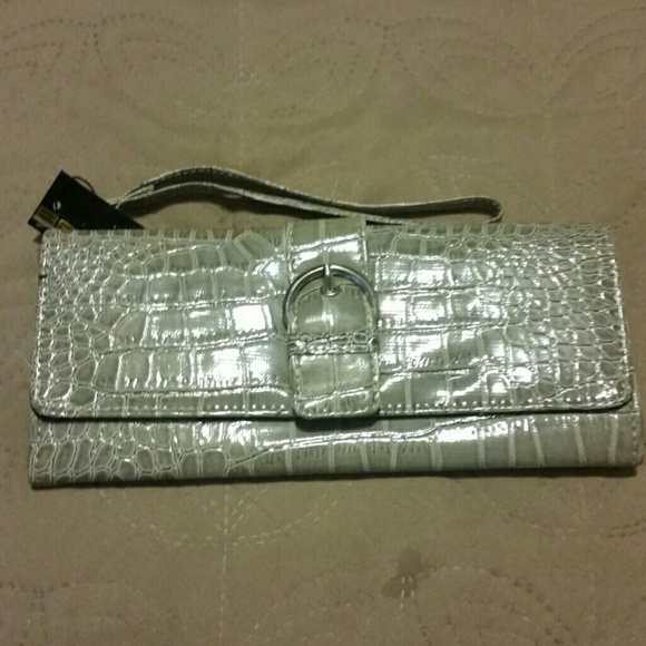 Grey clutch