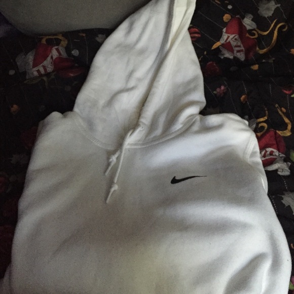 White Nike Hoodie