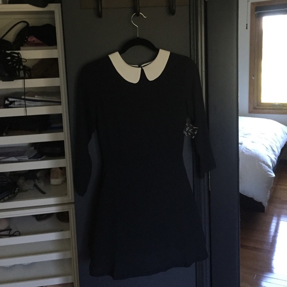 Black schoolgirl dress