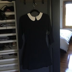 Black schoolgirl dress