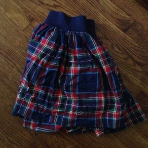 Plaid skirt