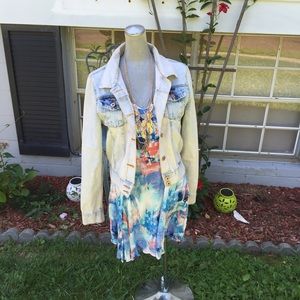 Acid Wash Denim Jacket
