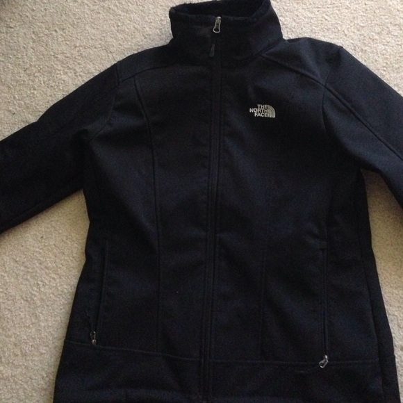 Black North Face coat