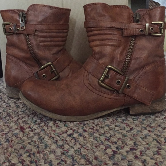 ALDO Brown Mid Calf boots