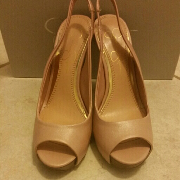 SOLD ON VINTED Jessica Simpson light pink heels - Picture 3 of 4