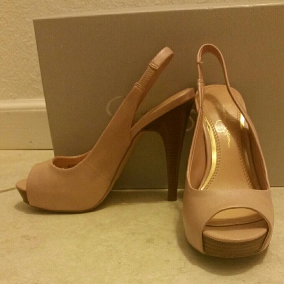 SOLD ON VINTED Jessica Simpson light pink heels - Picture 4 of 4