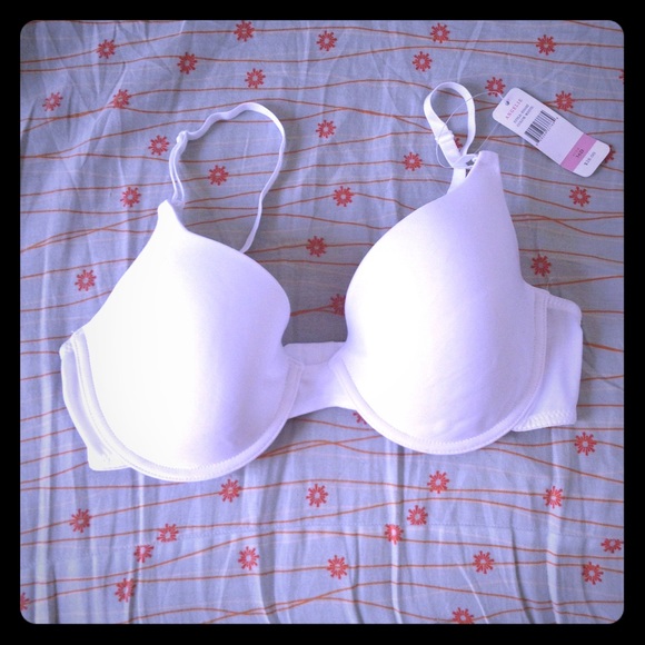 Angelle white bra